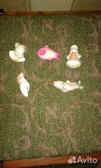 Новогодние игрушки СССР (цена за 5 штук)