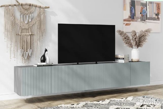 Тумба под телевизор в скандинавском стиле