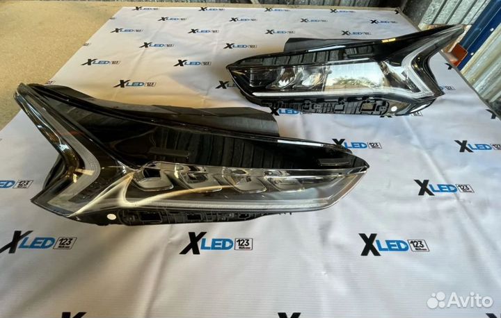 Фара правая левая Kia K5 4 линзы Led