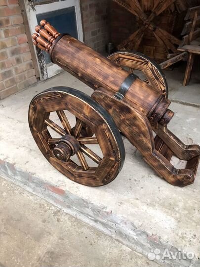 Пушка, подставка для шампуров