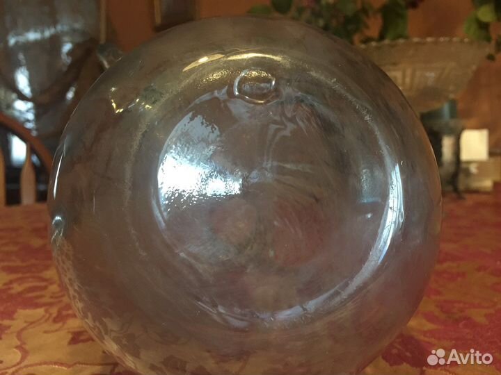 Ваза цветное стекло