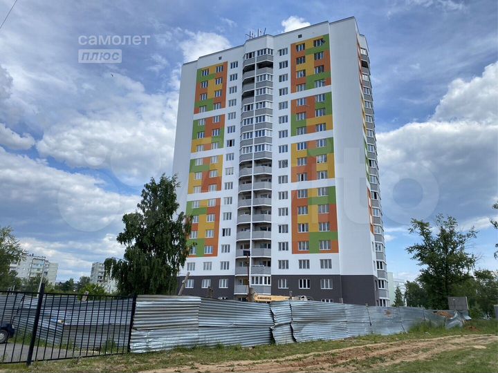 1-к. квартира, 40,2 м², 8/17 эт.