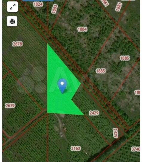 Участок 72 сот. (СНТ, ДНП)