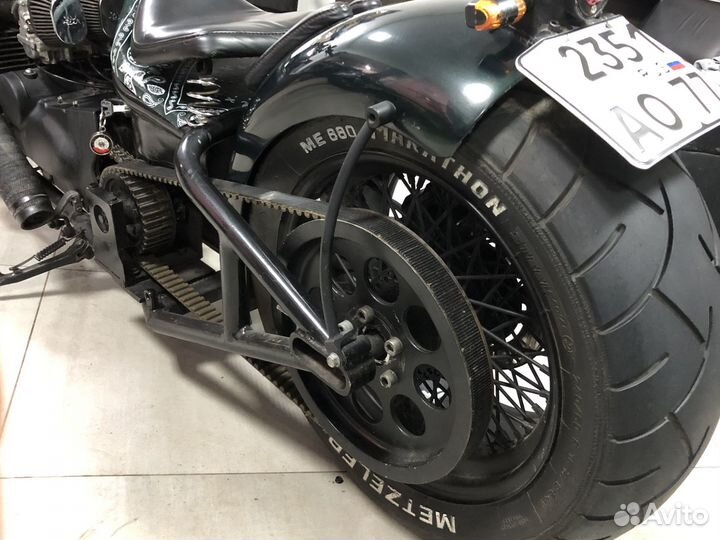 Боббер на базе Kawasaki ZR750