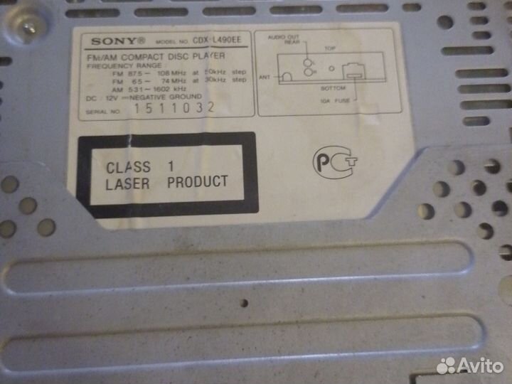 Кассетный магнитофон на запчасти