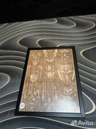 Деревянные пазлы Аниме Атака титанов