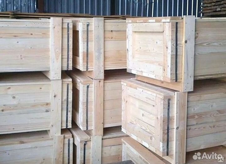 Ящик деревянный, коробки, транспортировочная тара