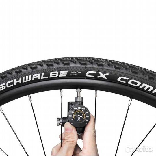 Инфлятор CO2 c манометром Topeak AirBooster G2