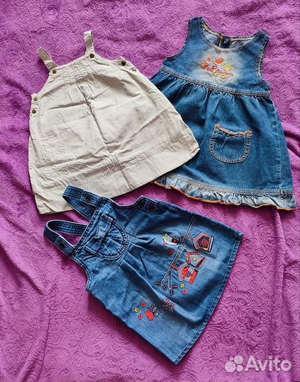 Вещи пакетом на девочку 92 98