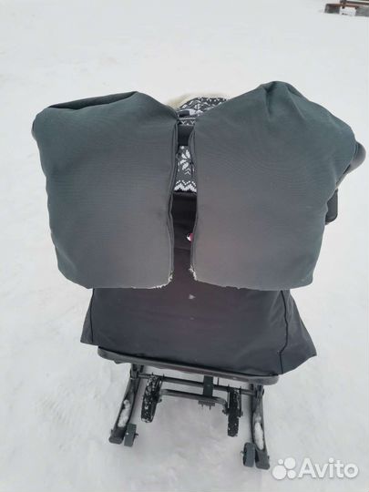 Санки коляска Галактика 1-1