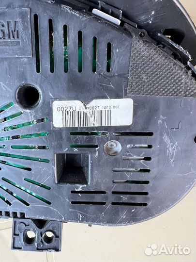 Панель приборов chevrolet cruze