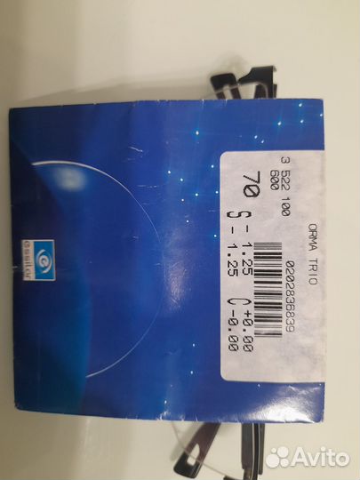 Очки с диоптриями -1.25