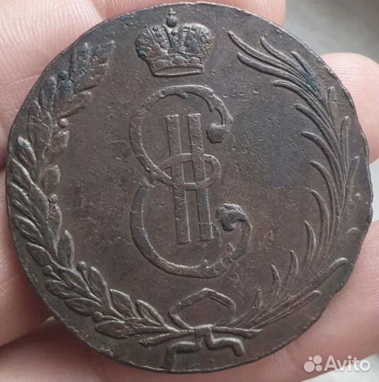 10 копеек 1766 Колывань