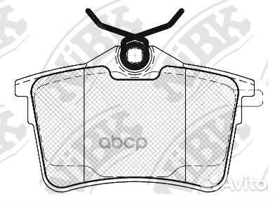 Колодки тормозные дисковые citroen berlingo 08