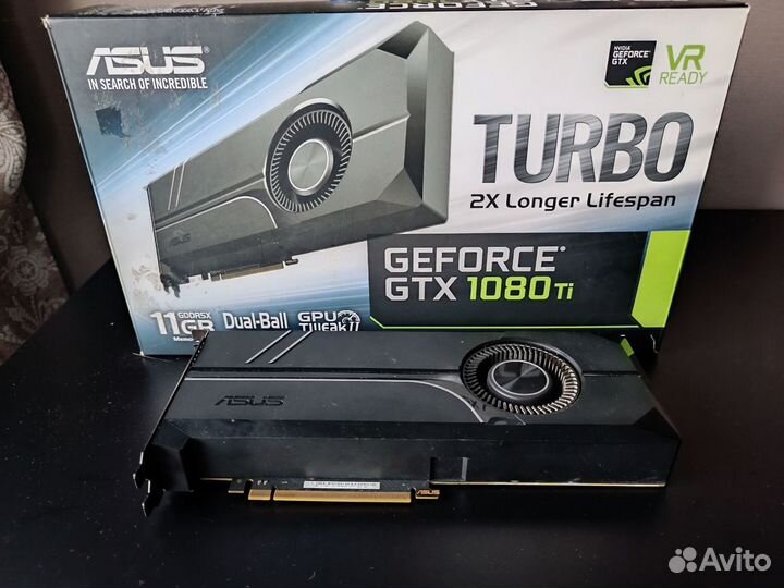 Видеокарта Asus gtx 1080TI 11gb