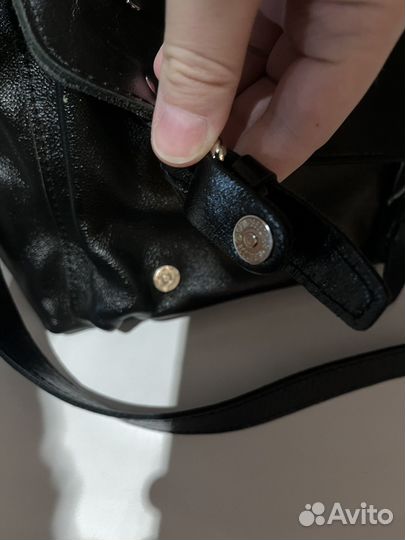 Сумка igermann женская натуральная кожа черная