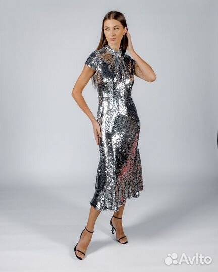 Платье в пайетках Self-Portrait размер 10