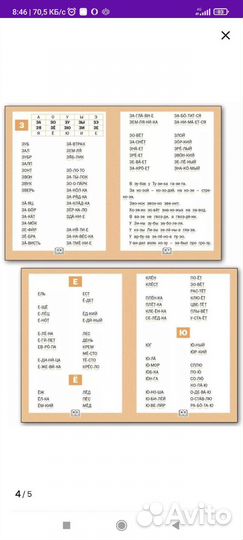 Тренажер по обучению чтению