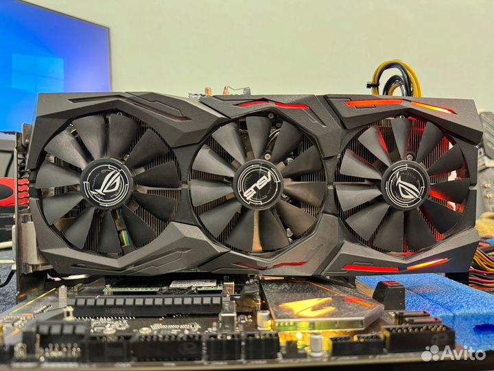 Ремонт подсветки видеокарт Asus Rog Strix