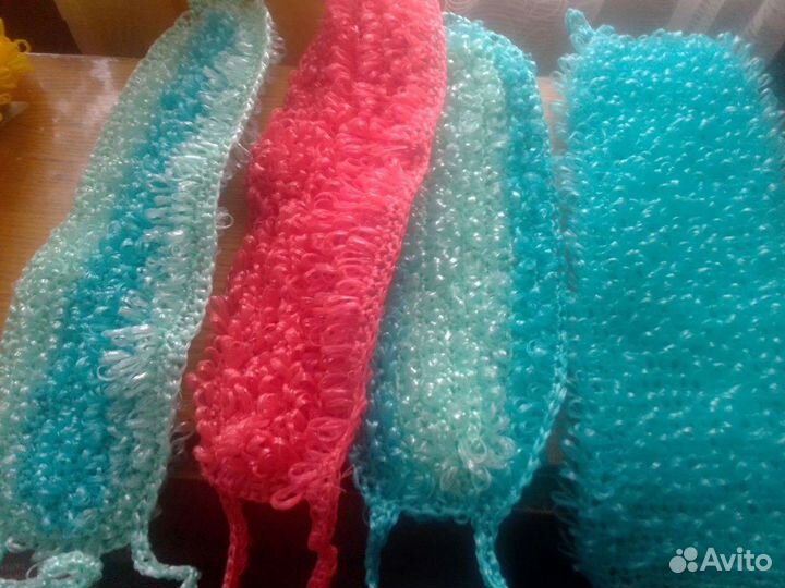 Мочалка ручной работы