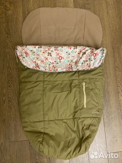 Чехол на ножки в коляску с муфтой для рук