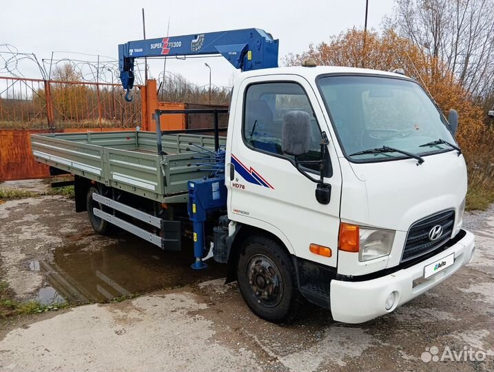 Hyundai HD78 с КМУ, 2015