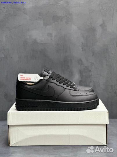 Кроссовки nike air force 1 black (Арт.13925)