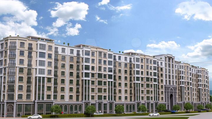 2-к. квартира, 75 м², 6/8 эт.