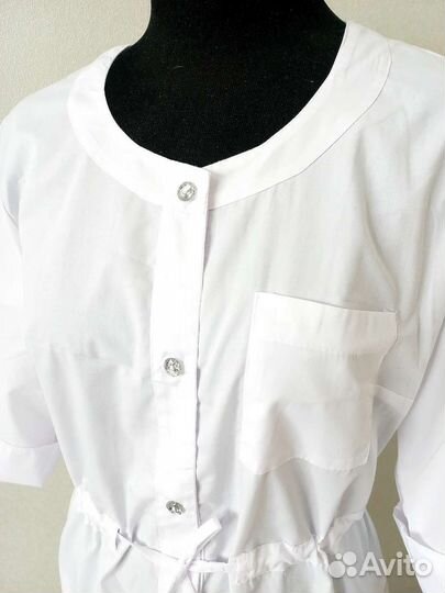 Медицинский халат женский 42,44,46,48,50,52