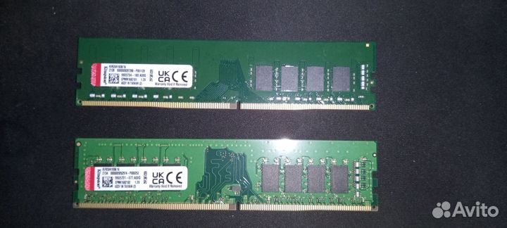 Комплект 4x16GB DDR4 2666 Mhz