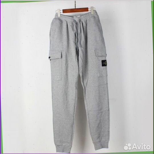 Широкие штаны карго Stone Island (Номер Арт: 22571)