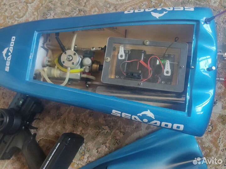 Радиоуправляемый катер с двс