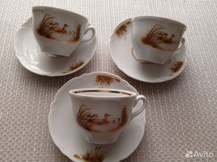 Чашка с блюдцем