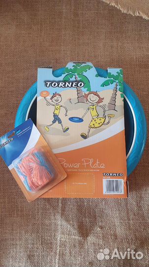 Набор с тарелками-батутами и мячиком Torneo Power