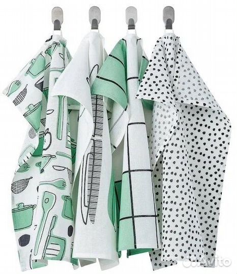 Кухонное полотенце Икеа Ринниг 4 шт