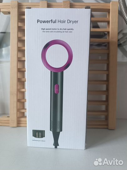 Фен для волос стайлер с ионизацией. Новый