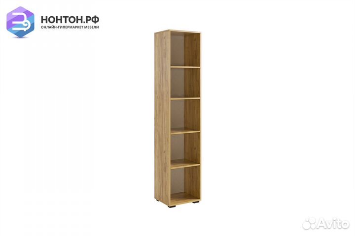 Шкаф Бери дуб крафт золотой / графит