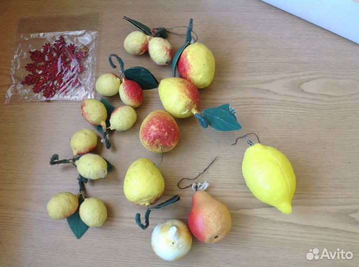 Советские старые елочные игрушки. Елочка