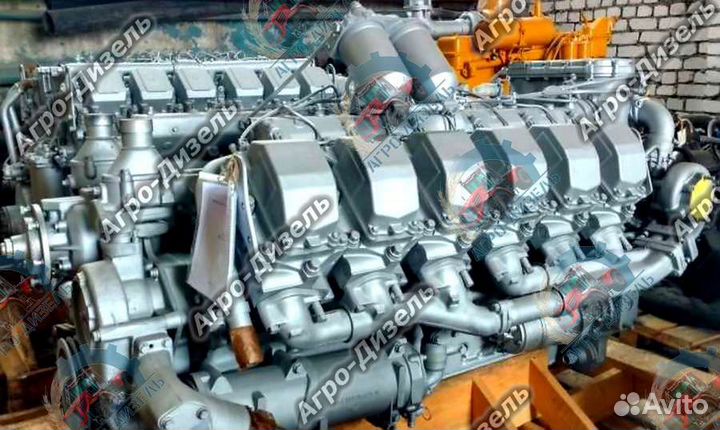 Двигатель ямз 850 845 840 V12 на белаз -26.7