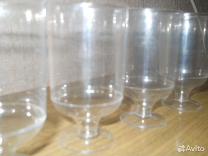 Рюмки пластмассовые, в машину, на дачу, гараж и тп