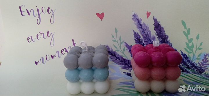 Ароматические декоративные свечи