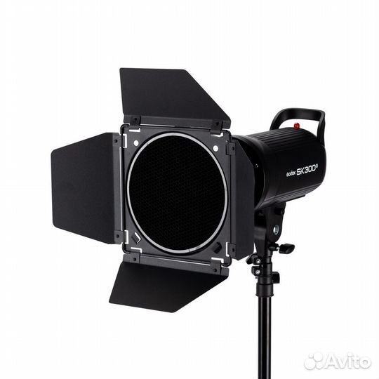 Шторки Godox с цветными гелями на рефлектор 7