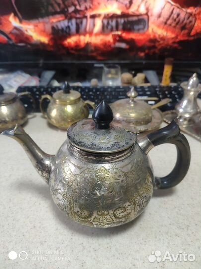 Индийский латунный прибор для сервировки