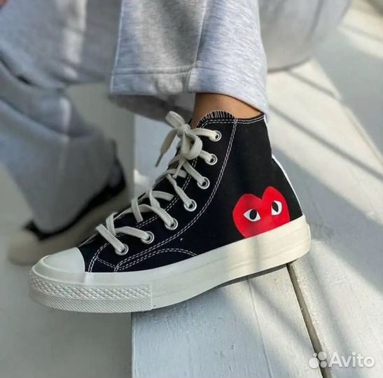 Кеды converse с сердцем, 36