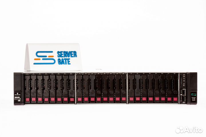 Сервер HP DL380 Gen10 24SFF 2xGold 6134 256GB