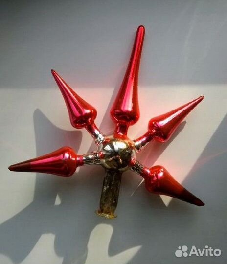 Ёлочные игрушки СССР в реставрацию