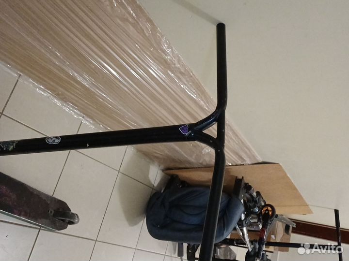 Трюковой самокат tech team ruff б/у