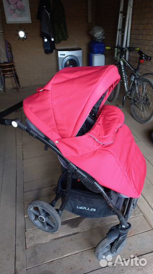 Коляска 2 в 1 riko basic bella