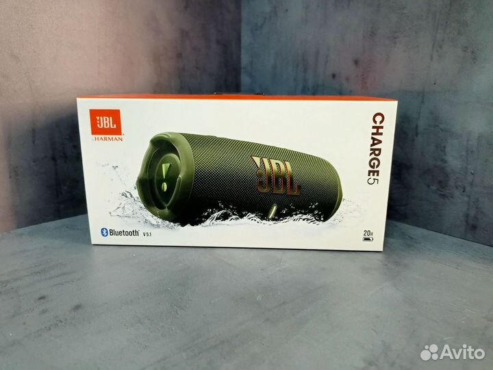 Портативная Колонка Jbl Charge 5 / Green