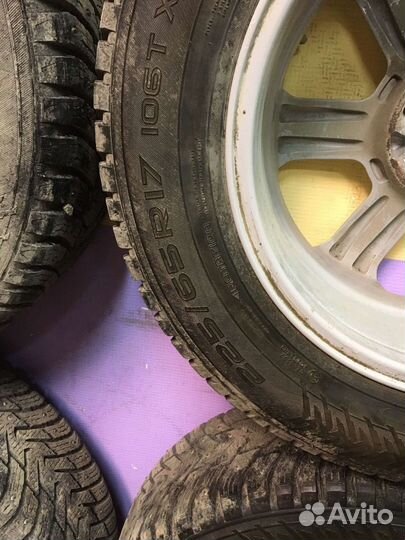 Диски с зимней резиной Nokian R17